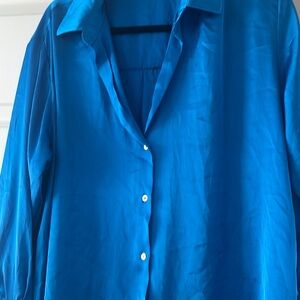 Zara Bright Blue Shirt